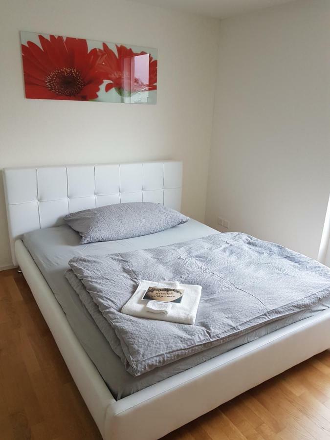 Zimmer In Penthouse-Wohnung Windisch Exterior foto